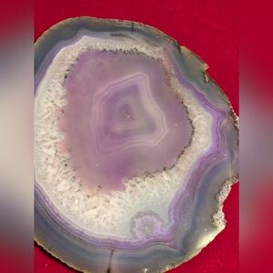 Natural Cut Agate In To FlakesSlice Stone
